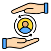 Customer retention icon
